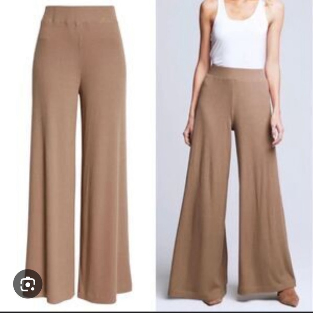 L'AGENCE Camel High rise and flare Wide-Leg Women's Pants